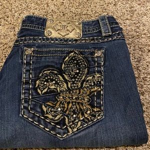 Miss me mid rise easy Straight 34x32